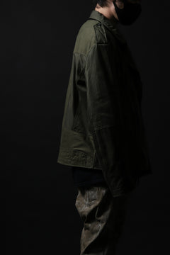 画像をギャラリービューアに読み込む, BACKLASH xx LOOM exclusive The Re-BUILD VINTAGE CUSTOM DOUBLE RIDERS JACKET (ARMY FIELD-A)