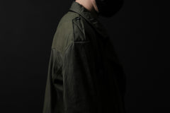 画像をギャラリービューアに読み込む, BACKLASH xx LOOM exclusive The Re-BUILD VINTAGE CUSTOM DOUBLE RIDERS JACKET (ARMY FIELD-A)