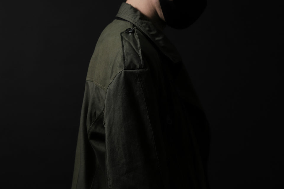 画像をギャラリービューアに読み込む, BACKLASH xx LOOM exclusive The Re-BUILD VINTAGE CUSTOM DOUBLE RIDERS JACKET (ARMY FIELD-A)