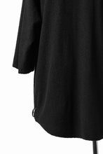画像をギャラリービューアに読み込む, ISAMU KATAYAMA BACKLASH OVER FIT CUT & SEWN / RANDOM PILE FABRIC (BLACK)
