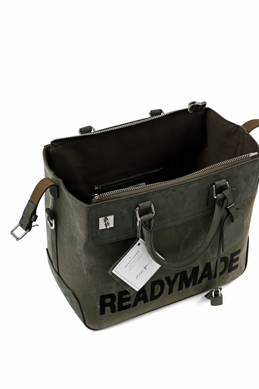 画像をギャラリービューアに読み込む, READYMADE GYM BAG MEDIUM (KHAKI #B)