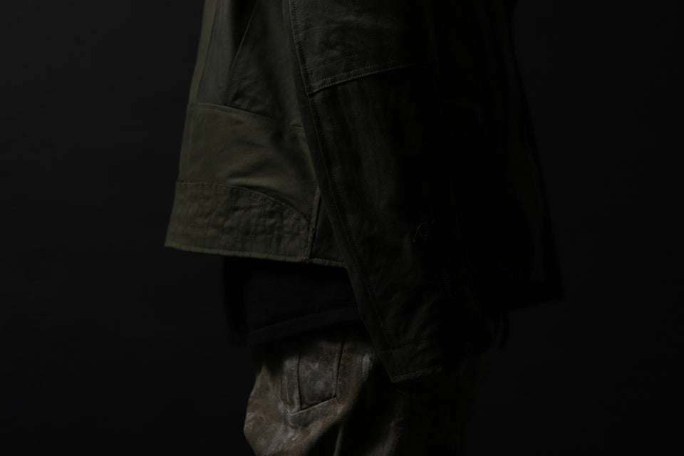 画像をギャラリービューアに読み込む, BACKLASH xx LOOM exclusive The Re-BUILD VINTAGE CUSTOM DOUBLE RIDERS JACKET (ARMY FIELD-A)