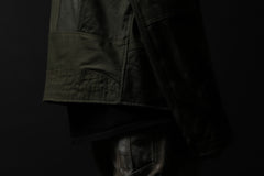 画像をギャラリービューアに読み込む, BACKLASH xx LOOM exclusive The Re-BUILD VINTAGE CUSTOM DOUBLE RIDERS JACKET (ARMY FIELD-A)