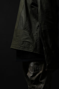 画像をギャラリービューアに読み込む, BACKLASH xx LOOM exclusive The Re-BUILD VINTAGE CUSTOM DOUBLE RIDERS JACKET (ARMY FIELD-A)