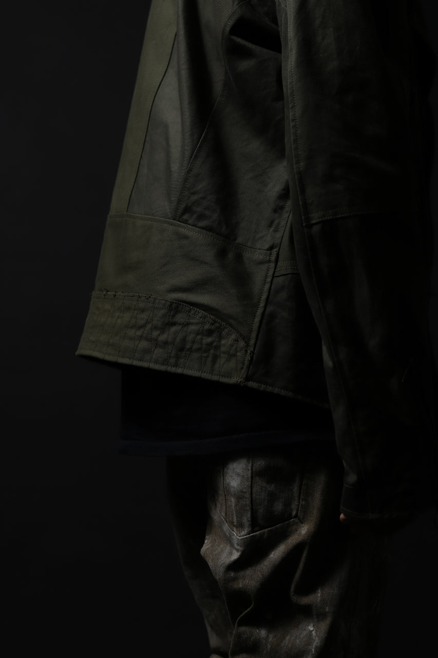 画像をギャラリービューアに読み込む, BACKLASH xx LOOM exclusive The Re-BUILD VINTAGE CUSTOM DOUBLE RIDERS JACKET (ARMY FIELD-A)