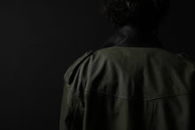 画像をギャラリービューアに読み込む, BACKLASH xx LOOM exclusive The Re-BUILD VINTAGE CUSTOM DOUBLE RIDERS JACKET (ARMY FIELD-A)