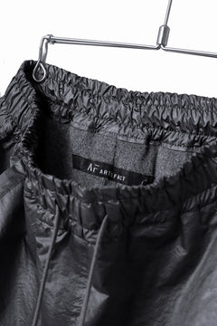 画像をギャラリービューアに読み込む, A.F ARTEFACT EASY STRAIGHT POCKET PANTS / LUX NYLON & BOMBER HEAT® (D.GREY)