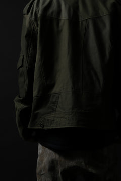 画像をギャラリービューアに読み込む, BACKLASH xx LOOM exclusive The Re-BUILD VINTAGE CUSTOM DOUBLE RIDERS JACKET (ARMY FIELD-A)