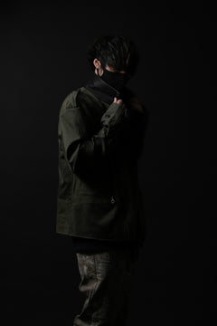 画像をギャラリービューアに読み込む, BACKLASH xx LOOM exclusive The Re-BUILD VINTAGE CUSTOM DOUBLE RIDERS JACKET (ARMY FIELD-A)