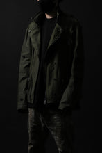 画像をギャラリービューアに読み込む, BACKLASH xx LOOM exclusive The Re-BUILD VINTAGE CUSTOM DOUBLE RIDERS JACKET (ARMY FIELD-A)