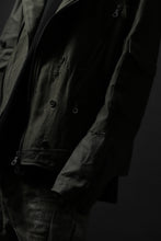 画像をギャラリービューアに読み込む, BACKLASH xx LOOM exclusive The Re-BUILD VINTAGE CUSTOM DOUBLE RIDERS JACKET (ARMY FIELD-A)