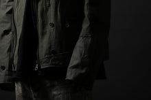 画像をギャラリービューアに読み込む, BACKLASH xx LOOM exclusive The Re-BUILD VINTAGE CUSTOM DOUBLE RIDERS JACKET (ARMY FIELD-A)