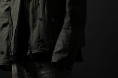 画像をギャラリービューアに読み込む, BACKLASH xx LOOM exclusive The Re-BUILD VINTAGE CUSTOM DOUBLE RIDERS JACKET (ARMY FIELD-A)