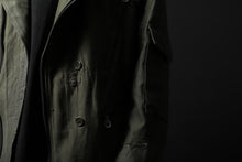 画像をギャラリービューアに読み込む, BACKLASH xx LOOM exclusive The Re-BUILD VINTAGE CUSTOM DOUBLE RIDERS JACKET (ARMY FIELD-A)