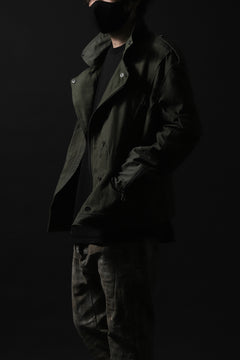 画像をギャラリービューアに読み込む, BACKLASH xx LOOM exclusive The Re-BUILD VINTAGE CUSTOM DOUBLE RIDERS JACKET (ARMY FIELD-A)