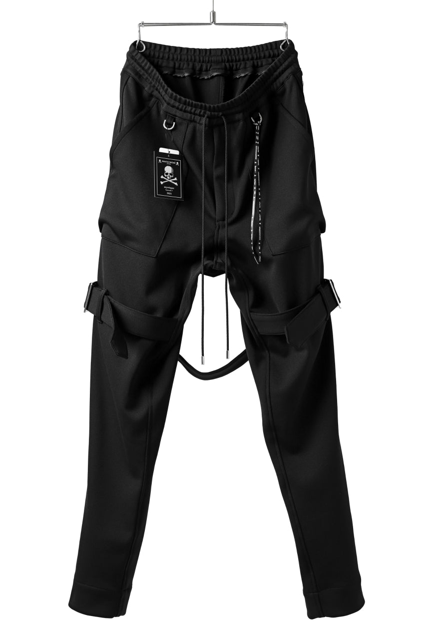 Load image into Gallery viewer, mastermind JAPAN SLIM BONDAGE PANTS / HIGHEND JERSEY (BLACK)