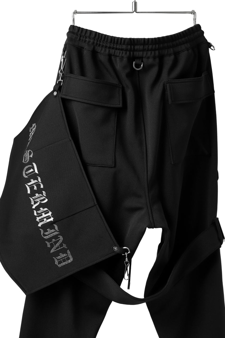 Load image into Gallery viewer, mastermind JAPAN SLIM BONDAGE PANTS / HIGHEND JERSEY (BLACK)