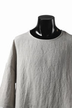 画像をギャラリービューアに読み込む, ISAMU KATAYAMA BACKLASH SOFT LINEN PULLOVER SHIRT (BEIGE)