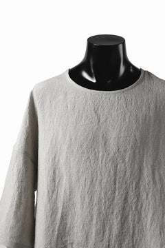 画像をギャラリービューアに読み込む, ISAMU KATAYAMA BACKLASH SOFT LINEN PULLOVER SHIRT (BEIGE)