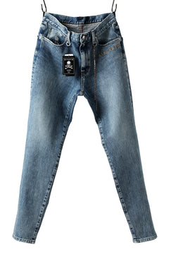 画像をギャラリービューアに読み込む, mastermind JAPAN SLIM TAPERED PANTS / 2WAY STRETCH DENIM (INDIGO)