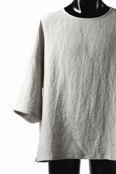 画像をギャラリービューアに読み込む, ISAMU KATAYAMA BACKLASH SOFT LINEN PULLOVER SHIRT (BEIGE)
