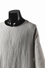画像をギャラリービューアに読み込む, ISAMU KATAYAMA BACKLASH SOFT LINEN PULLOVER SHIRT (BEIGE)