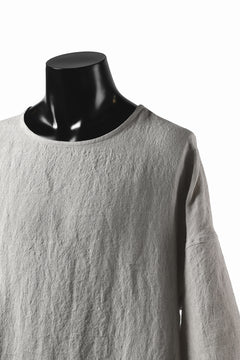 画像をギャラリービューアに読み込む, ISAMU KATAYAMA BACKLASH SOFT LINEN PULLOVER SHIRT (BEIGE)