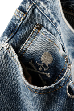 画像をギャラリービューアに読み込む, mastermind JAPAN SLIM TAPERED PANTS / 2WAY STRETCH DENIM (INDIGO)