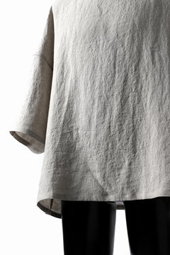 画像をギャラリービューアに読み込む, ISAMU KATAYAMA BACKLASH SOFT LINEN PULLOVER SHIRT (BEIGE)