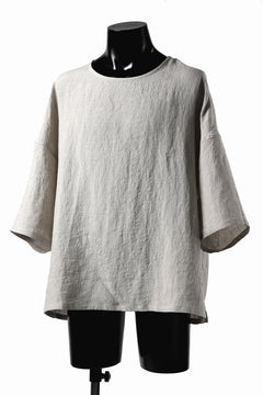 画像をギャラリービューアに読み込む, ISAMU KATAYAMA BACKLASH SOFT LINEN PULLOVER SHIRT (BEIGE)