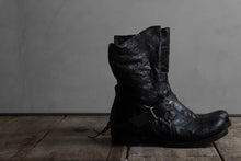 画像をギャラリービューアに読み込む, m.a+ goodyear tall buckle back zipper boots / S1C3Z/VAM (BLACK)