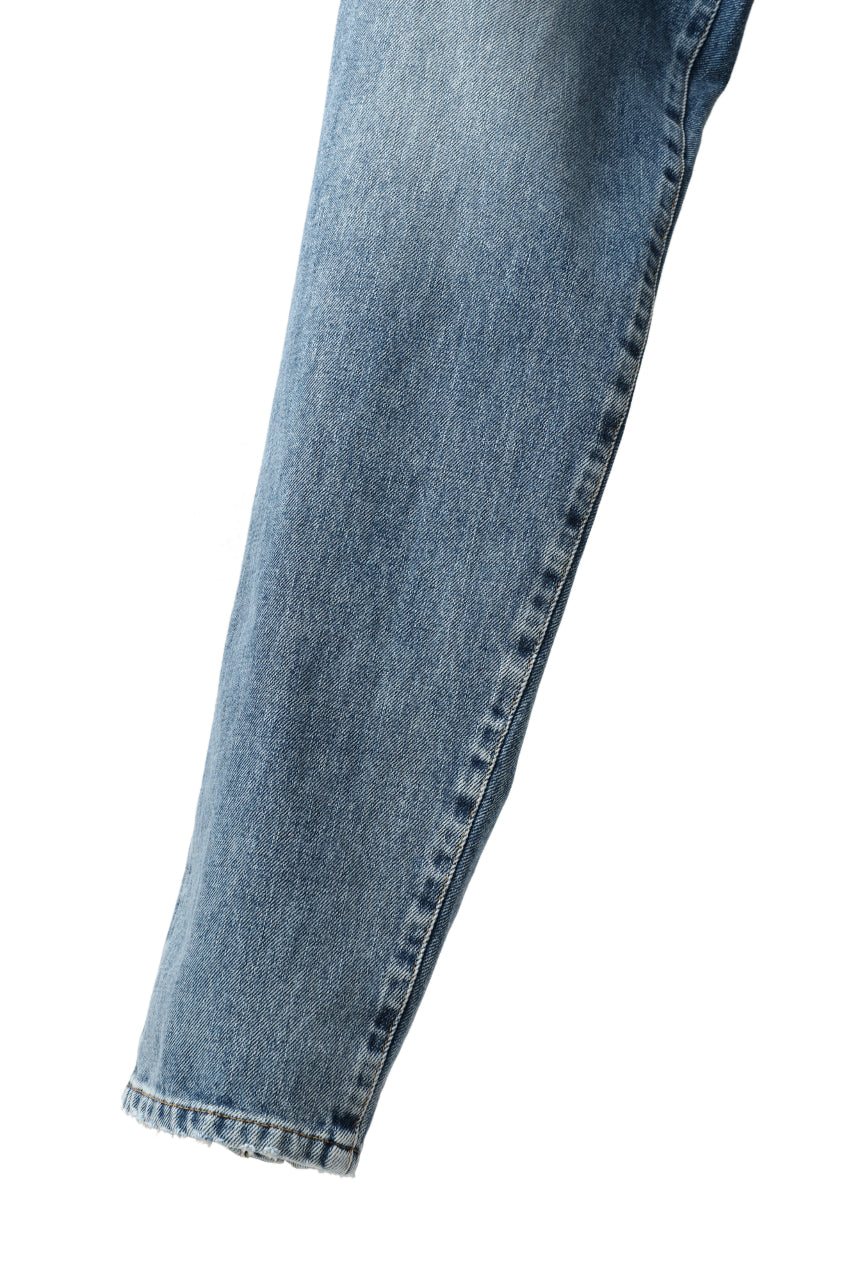 画像をギャラリービューアに読み込む, mastermind JAPAN SLIM TAPERED PANTS / 2WAY STRETCH DENIM (INDIGO)