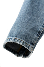 画像をギャラリービューアに読み込む, mastermind JAPAN SLIM TAPERED PANTS / 2WAY STRETCH DENIM (INDIGO)