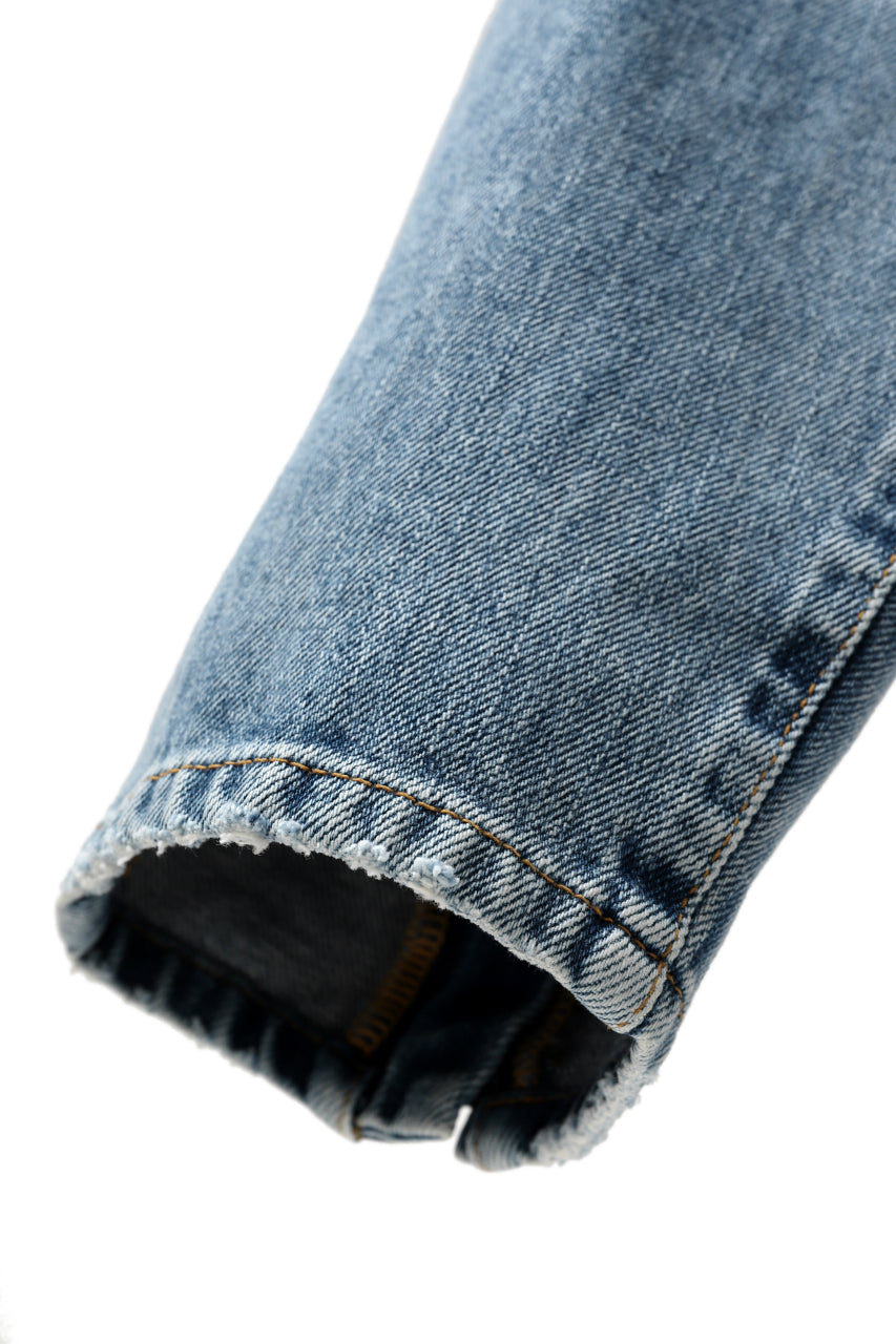 画像をギャラリービューアに読み込む, mastermind JAPAN SLIM TAPERED PANTS / 2WAY STRETCH DENIM (INDIGO)