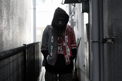 画像をギャラリービューアに読み込む, READYMADE BANDANA BASEBALL SHIRT (RED ASORT #A)