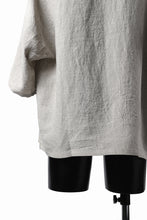 画像をギャラリービューアに読み込む, ISAMU KATAYAMA BACKLASH SOFT LINEN PULLOVER SHIRT (BEIGE)