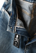 画像をギャラリービューアに読み込む, mastermind JAPAN SLIM TAPERED PANTS / 2WAY STRETCH DENIM (INDIGO)