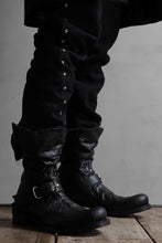 画像をギャラリービューアに読み込む, m.a+ goodyear tall buckle back zipper boots / S1C3Z/VAM (BLACK)
