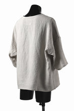 画像をギャラリービューアに読み込む, ISAMU KATAYAMA BACKLASH SOFT LINEN PULLOVER SHIRT (BEIGE)