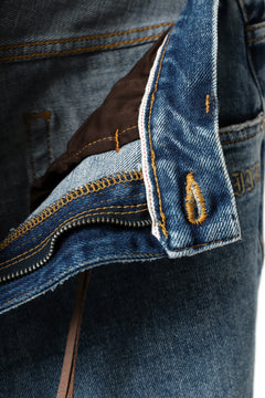 画像をギャラリービューアに読み込む, mastermind JAPAN SLIM TAPERED PANTS / 2WAY STRETCH DENIM (INDIGO)