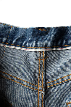 画像をギャラリービューアに読み込む, mastermind JAPAN SLIM TAPERED PANTS / 2WAY STRETCH DENIM (INDIGO)