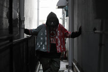 画像をギャラリービューアに読み込む, READYMADE BANDANA BASEBALL SHIRT (RED ASORT #B)