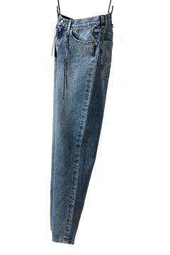 画像をギャラリービューアに読み込む, mastermind JAPAN SLIM TAPERED PANTS / 2WAY STRETCH DENIM (INDIGO)