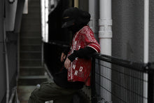 画像をギャラリービューアに読み込む, READYMADE BANDANA BASEBALL SHIRT (RED ASORT #B)