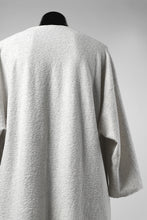 画像をギャラリービューアに読み込む, ISAMU KATAYAMA BACKLASH OVER FIT CUT & SEWN / RANDOM PILE FABRIC (BEIGE)