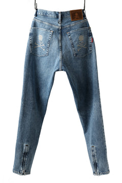 画像をギャラリービューアに読み込む, mastermind JAPAN SLIM TAPERED PANTS / 2WAY STRETCH DENIM (INDIGO)