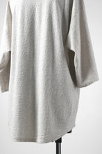 画像をギャラリービューアに読み込む, ISAMU KATAYAMA BACKLASH OVER FIT CUT & SEWN / RANDOM PILE FABRIC (BEIGE)