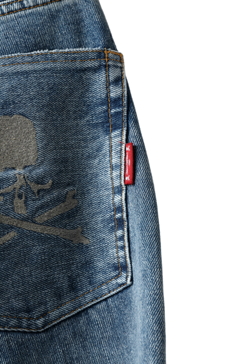 画像をギャラリービューアに読み込む, mastermind JAPAN SLIM TAPERED PANTS / 2WAY STRETCH DENIM (INDIGO)