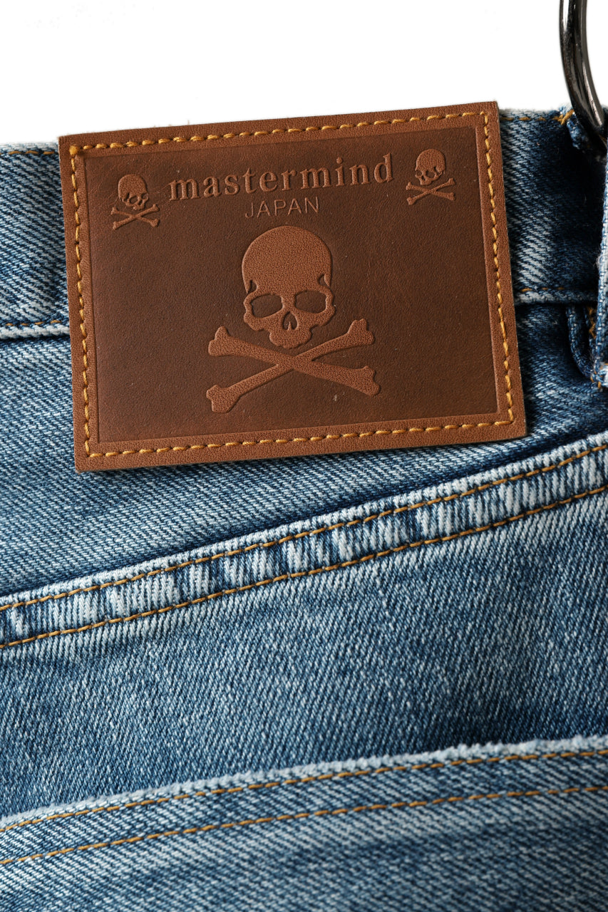 画像をギャラリービューアに読み込む, mastermind JAPAN SLIM TAPERED PANTS / 2WAY STRETCH DENIM (INDIGO)
