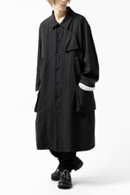 画像をギャラリービューアに読み込む, KLASICA KISTEL WORK COAT / MONOTONE HOUND TOOTH (BLACK)